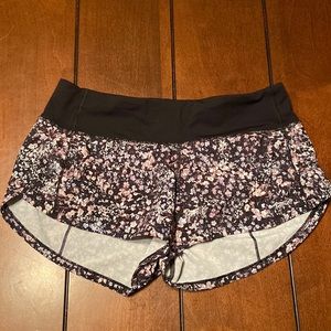 Lululemon speed shorts